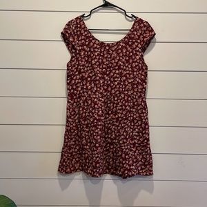 Flynn Skye Sleeveless Floral Mia Mini Dress w/ Back Cutout Detail Sz 2